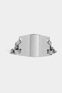 Pavo Plate & Chain Bracelet
