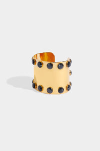 Palafico Faceted Stone Framed Cuff