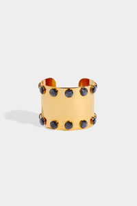 Palafico Faceted Stone Framed Cuff