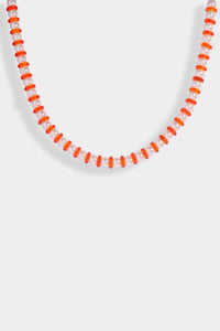 Aranciata Pearl & Mandarin Glass Necklace