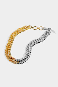 Daly Two-Toned Oversized Chain Necklace